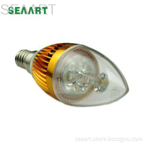 best choice 220V 3*1W LED candle lamps